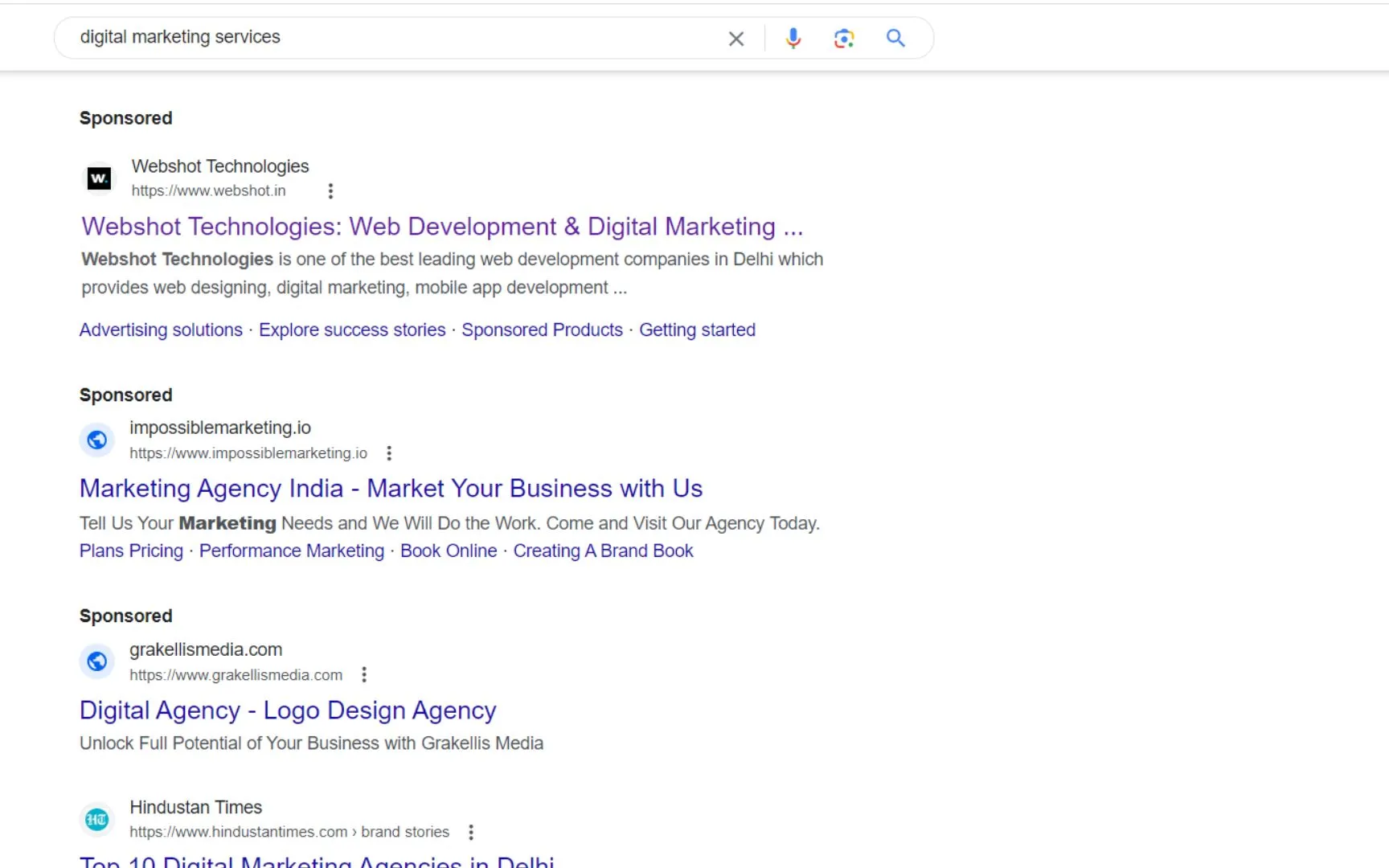 Pay Per Click Services